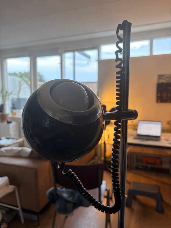 Space age eyeball vloerlamp stalamp – Vloerlampen, Metaal, Kunststof (photo 5 of 8)