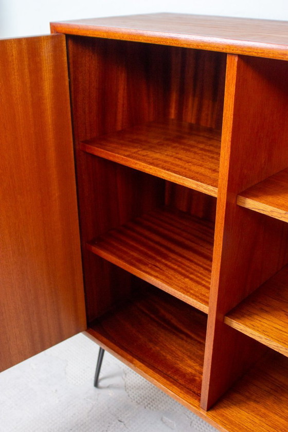 Image 1 of Vintage teak chest of drawers, bookcase, sideboard, cabinet, mid-century modern