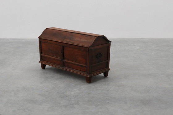 Image 1 of Large 18th Century Provincial oak Chest, France