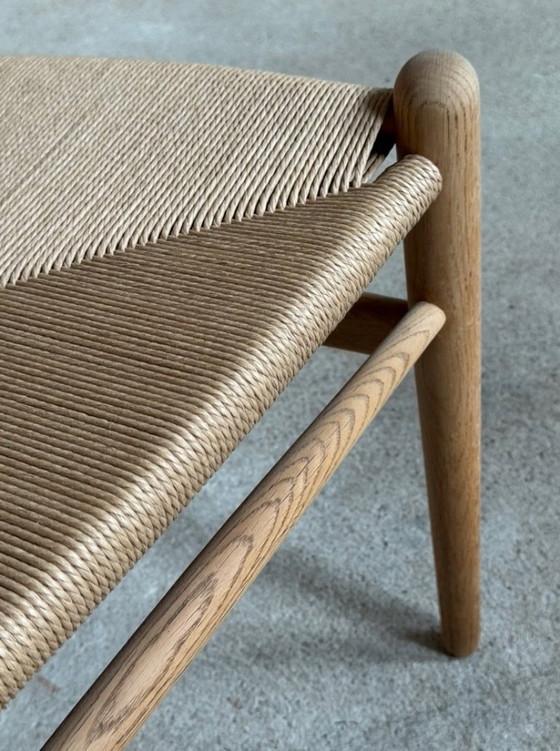 Image 1 of Juego de 4 sillas de comedor CH36 de Hans J Wegner para Carl Hansen & Son.