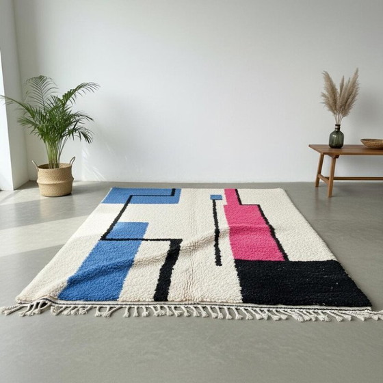 Image 1 of Tapis marocain artesanal en laine 250cmx150cm