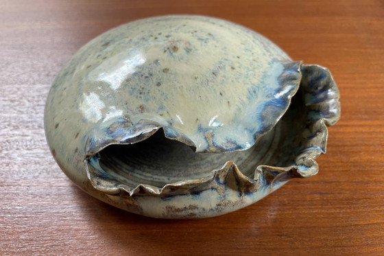 Keramik Designobjekt / kleine Schale - Ardine Spitters, Schalen, Blau (Foto 4 von 8)