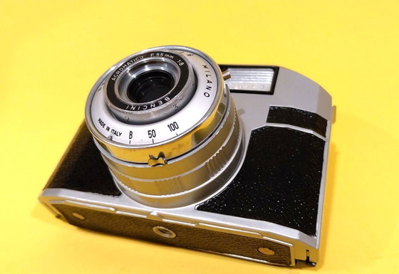Image 1 of Vintage Bencini Milano Comet Kamera – Made in Italy Julklapp, Weihnachtsgeschenk