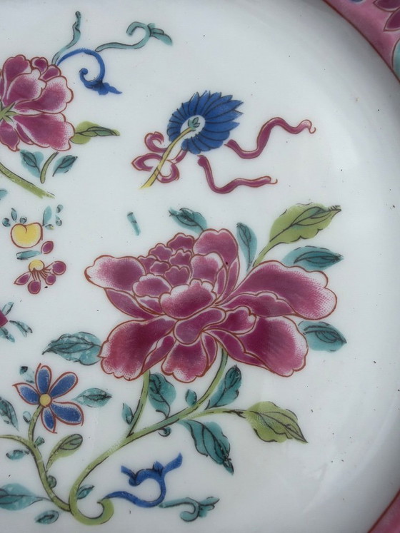 Image 1 of BERNARDAUD B&CO LIMOGES FAMILLE ROSE ROSA BLUME