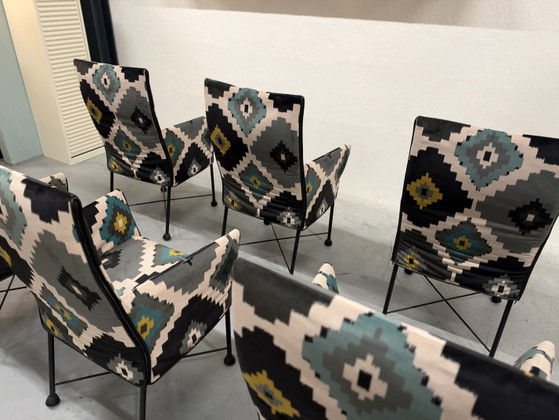 6 Montis Chaplin eetkamerstoelen, Anders, Meerdere kleuren (foto 11 van 13)