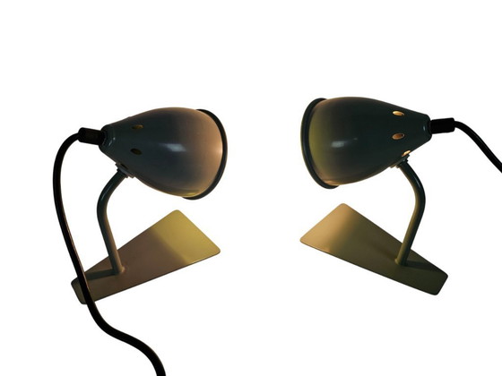 Image 1 of Hala Zeist - H. Th. Busquet - lampes de table (2) set - Bauhaus - 1960s