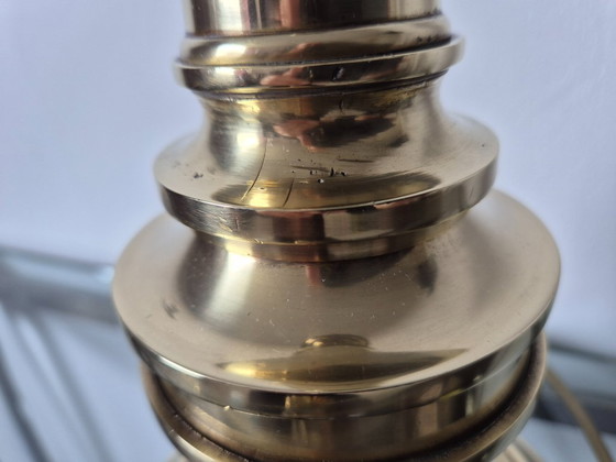 Image 1 of Vintage 1970s Lamp Art (Milano Italy) brass lamp base