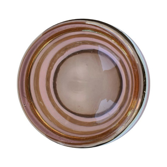 Image 1 of Grande vaso dorato, Repubblica Ceca, Cecoslovacchia, anni 1980.