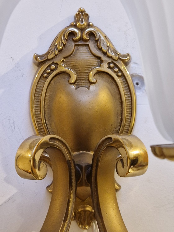 Image 1 of Lámpara de pared doble clásica 