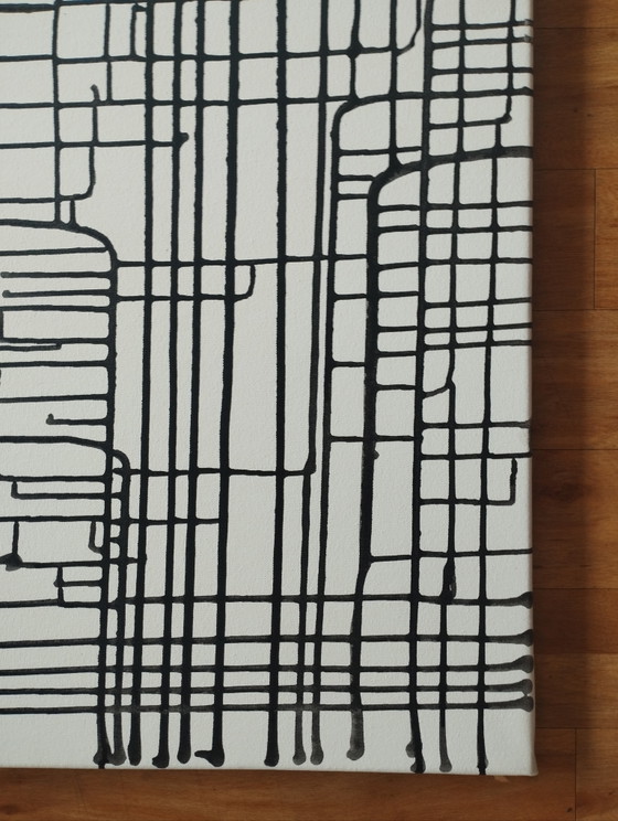 Natia Antadze Abstrakte Komposition XXL – Gemälde & Zeichnungen, Canvas (photo 15 of 15)