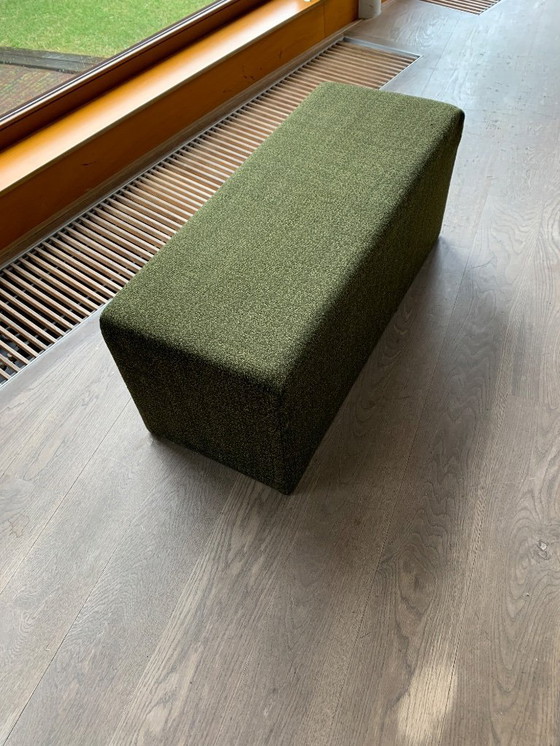 Image 1 of Leolux Faya Lobi sofa with matching footstool/sidetable (100x40x40), from first owner