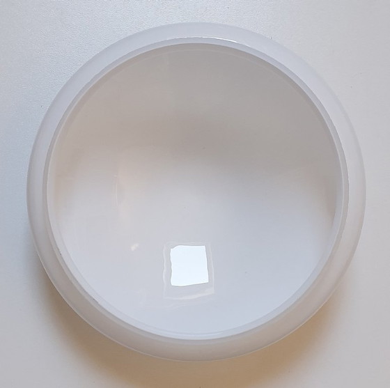 Image 1 of Art Deco style ceiling lamp opaline glass