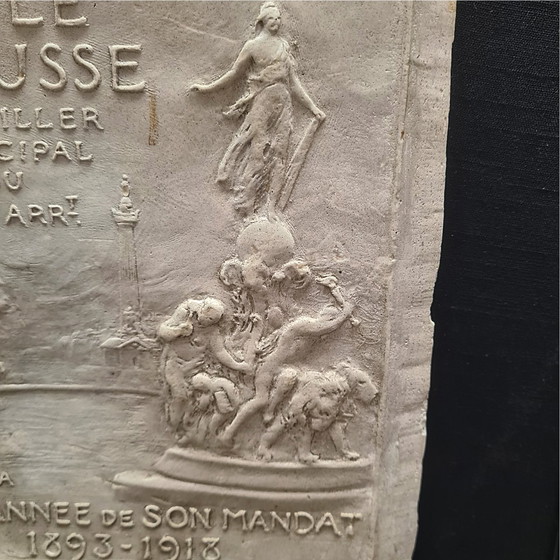 Image 1 of Antico calco in gesso francese di Laville de Paris, metà del XX secolo