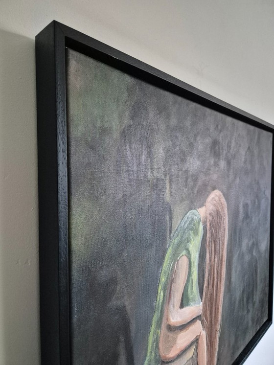 Image 1 of Einzigartiges Gemälde einer Frau – Eigenkreation mit Zertifikat