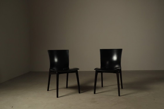 Image 1 of Conjunto de siete sillas Cos diseñadas por Josep Lluscà para Cassina, Italia, 1994.