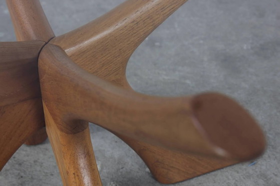 Teak Couchtisch T188 Illum Wikkelsø Eilersen 60er Jahre – Niels Eilersen, Couchtische, Holz, Glas (photo 9 of 14)