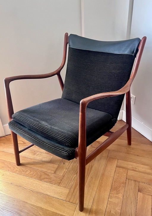Armchair Model "FJ 45" by Finn Juhl (1912-1989) Designed in 1945