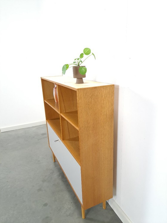 Image 1 of Danish Domino Mobler cabinet with flap door