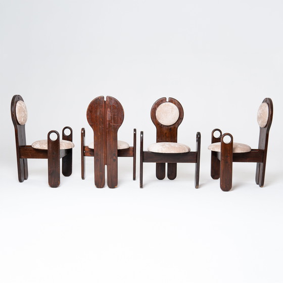 Image 1 of Szedleczky Dining Set with Table and 4 Chairs 1980s
