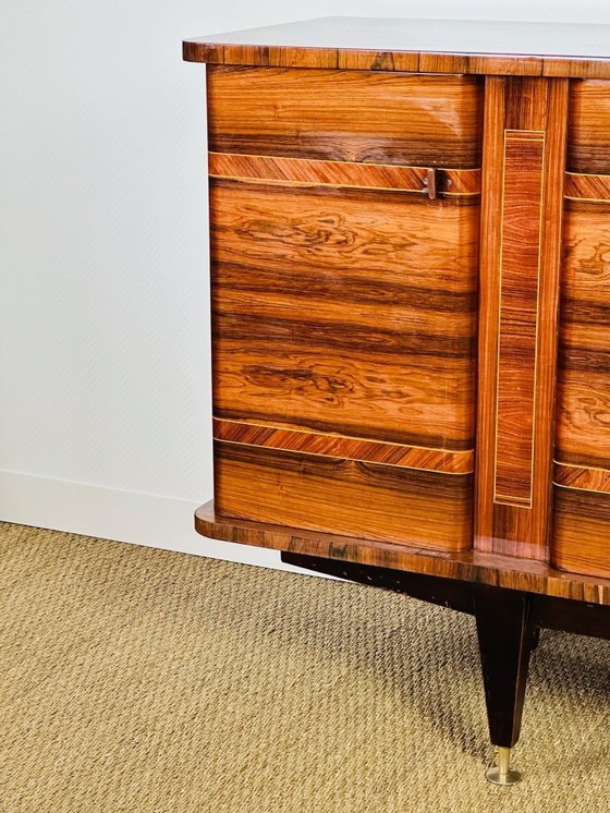 Image 1 of Modernistisches Sideboard aus Palisanderholz, Frankreich, 1950er Jahre