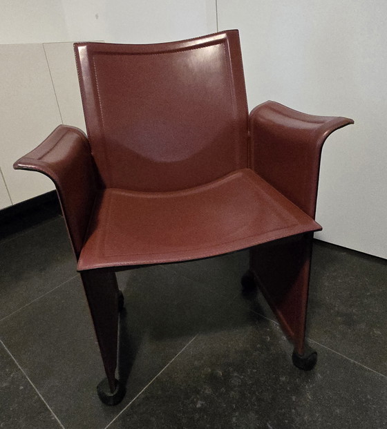 Image 1 of Sedia in pelle Korium Matteo Grassi