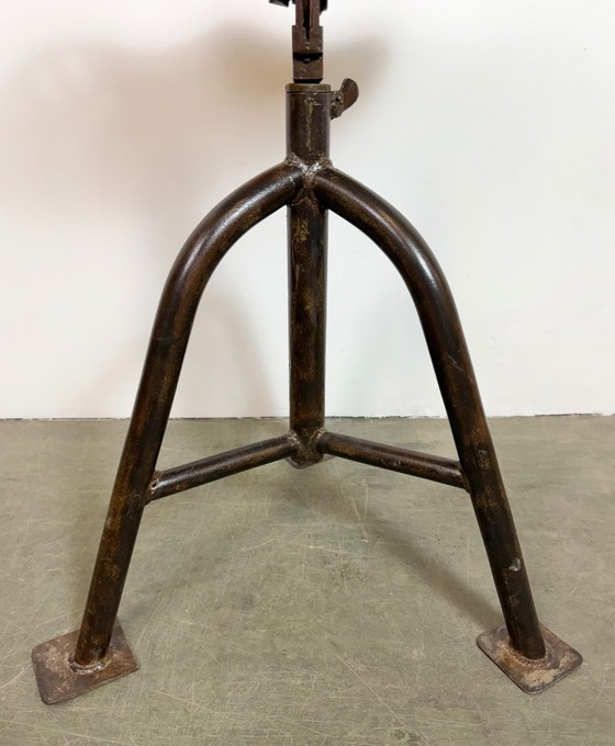 Image 1 of Vintage Industrial Swivel Chair, 1950s