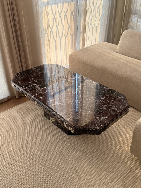 Vintage Marmeren Salontafel – Marble (photo 11 of 12)