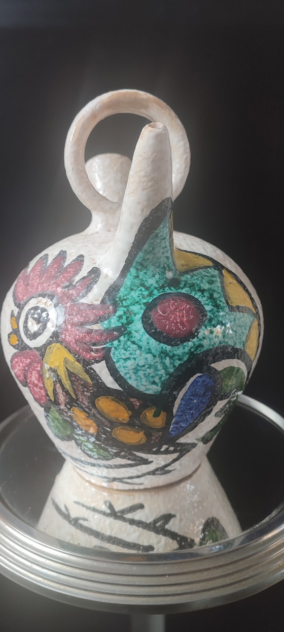 Image 1 of Grande chevrette en céramique de Pablo Sanguino Toledo