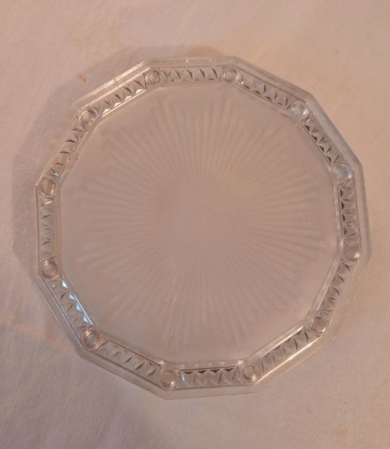 Image 1 of Sottopentola in vetro Art Déco