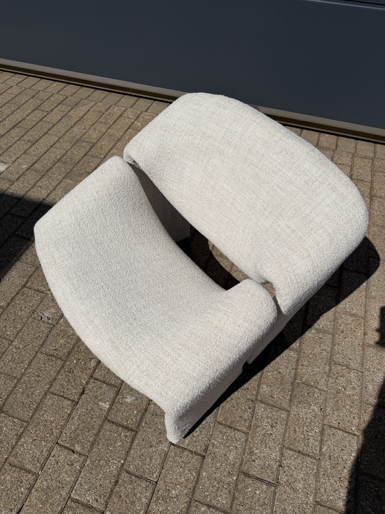 Image 1 of Artifort F580 Groovy armchairs in mint condition!! Pierre Paulin