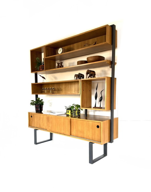 Étagère/meuble mural modulaire vintage, années 1980