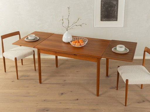 Table de salle à manger des années 1960, Burchardt-Nielsen Møbelfabrik