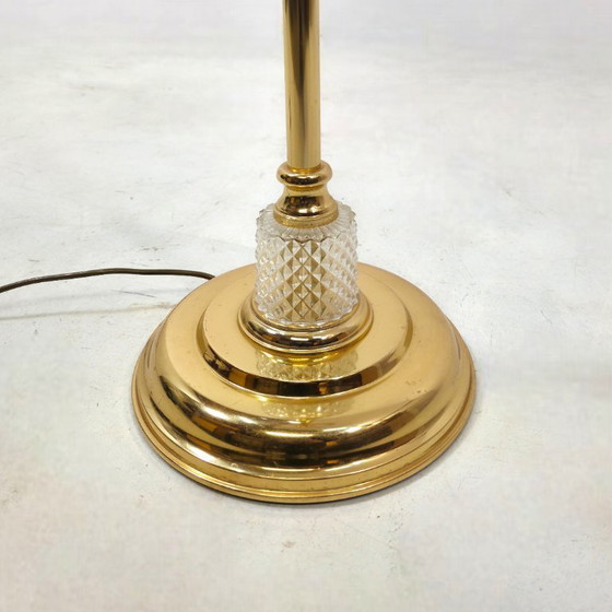 Image 1 of Lámpara de pie Boulanger de mediados de siglo con forma de piña, de latón