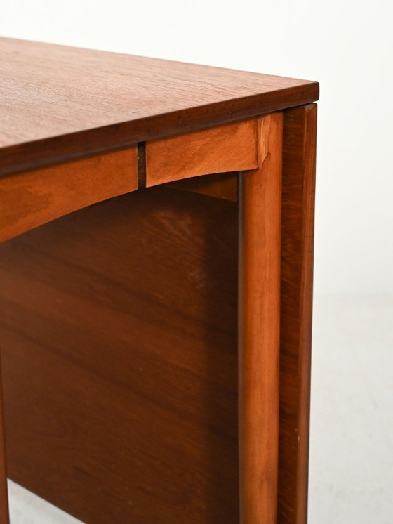 Image 1 of 1950s drop-leaf table by Skaraborgs