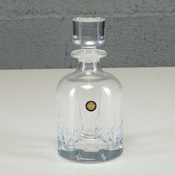 RCR Royal Crystal Rock 20th Century Cut Crystal Liqueur Bottle – Glass & Decanter (photo 6 of 6)