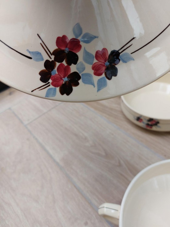Franse Terrines, 3 x van St. Amand – Servies, Porcelain (photo 6 of 7)