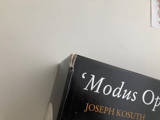 illy collection 2000 espresso Joseph Kosuth - Modus Operandi