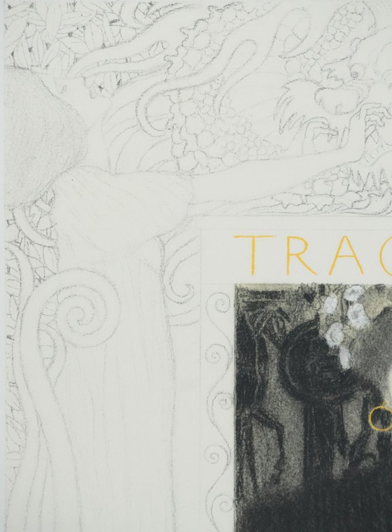 Gustav Klimt: Tragedy, Signed Lithograph – Lithographs & prints, Paper (photo 13 of 15)