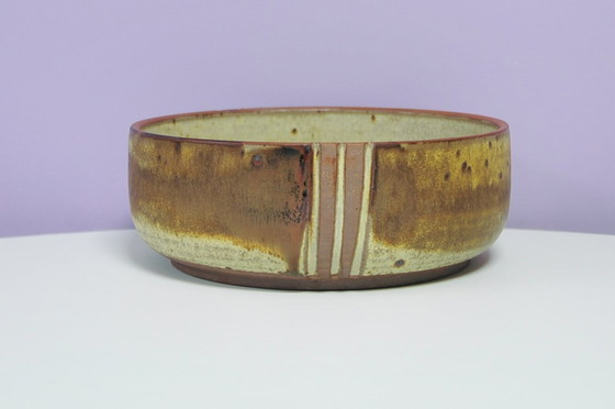 Image 1 of Bol danois vert et brun KH Würz