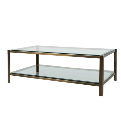 Tavolino da caffè in vetro di design