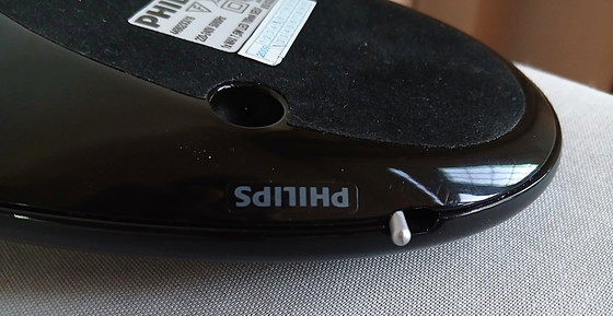 Image 1 of Philips: Iconic design table lamp "Ledino" in steel with black coating