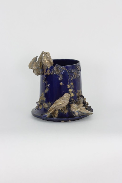 Französische Vase im Jugendstil