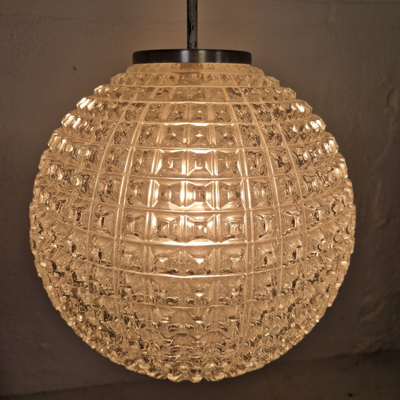 Image 1 of Lampada a sfera in vetro vintage di grandi dimensioni e molto carina