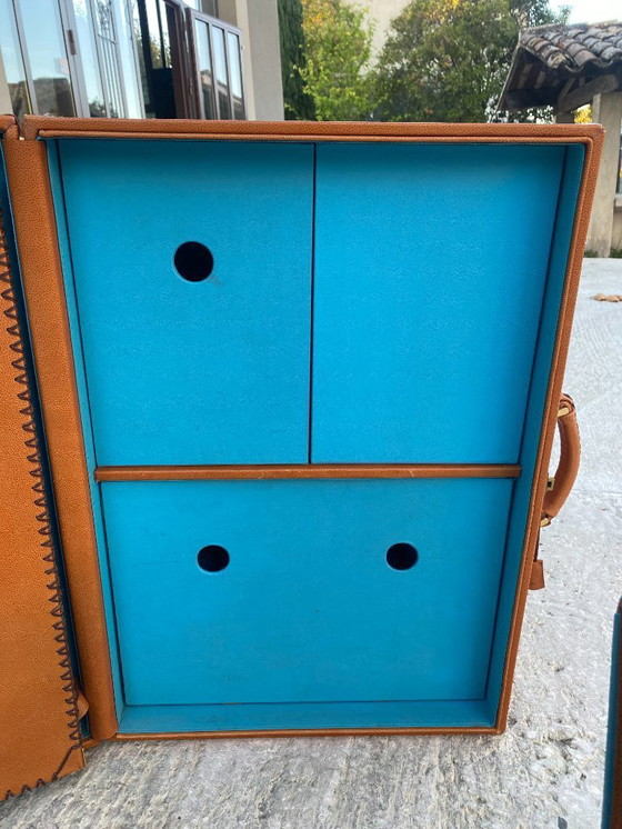 Image 1 of Valigia da ufficio in pelle - Laboratori Gucci