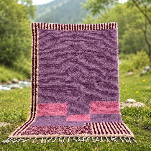 Tapis marocain berbère artesanal 270cmx150cm – vloerkleden en tapijten, Cotton