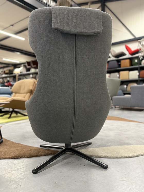 Image 1 of Vitra Grand Repos con poggiapiedi grigio melange