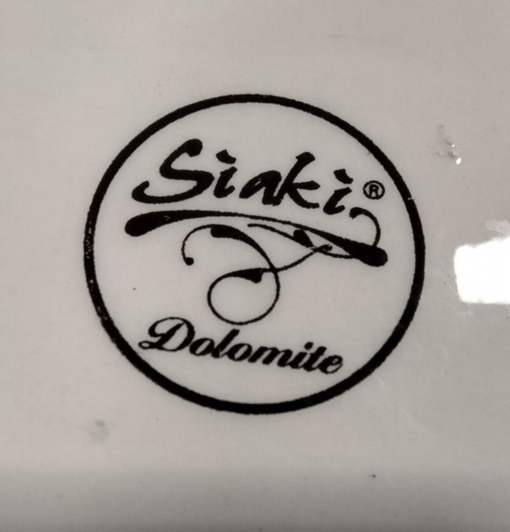 Image 1 of Ciotola grande, motivo frutta, Siaki Dolomite