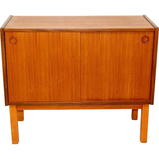 Commode vintage en teck, Suède 1960