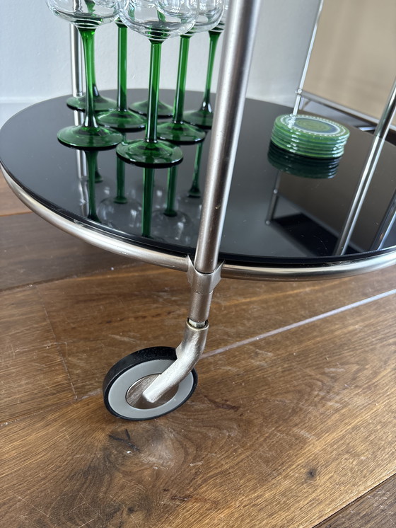 Image 1 of Vintage Ikea Strind zwart 90s