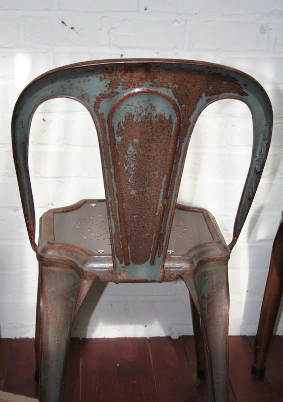 Image 1 of 4 sillas Fibrocit restauradas